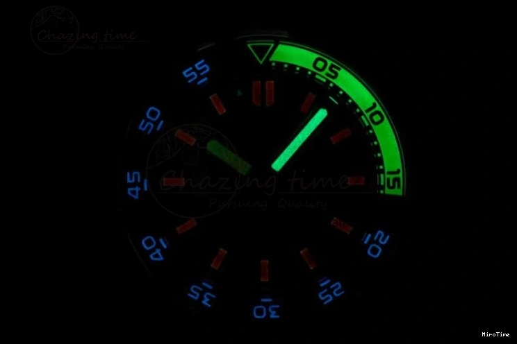 MIROTIME 0725 BestValue Aquatimer Automatic SS RSF 1:1 Best Edition White Orange Dial on SS Bracelet A 7072